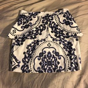 Xenia Boutique Peplum Skirt